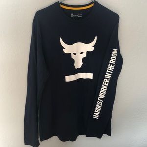 Under Armour Project Rock Hardest Worker LS Tee